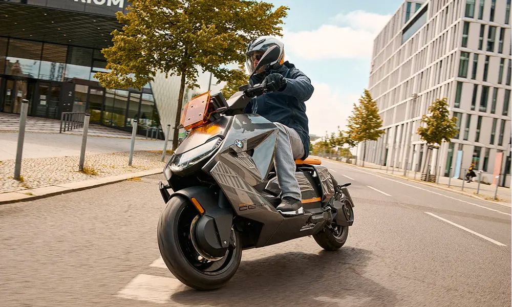 BMW Motorrad Unveils CE 04 Electric Scooter in India